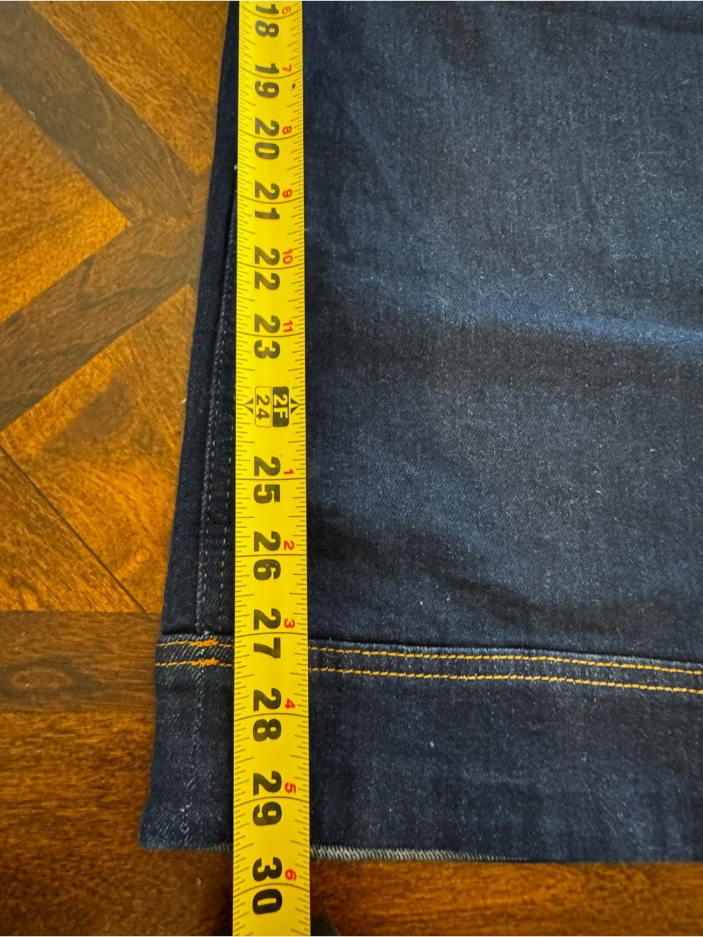 NWT FARM Rio Dark Denim Wavy Trim Jumpsuit - Picture 11 of 15